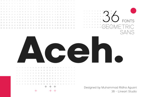 Aceh Font for Modern Branding Projects