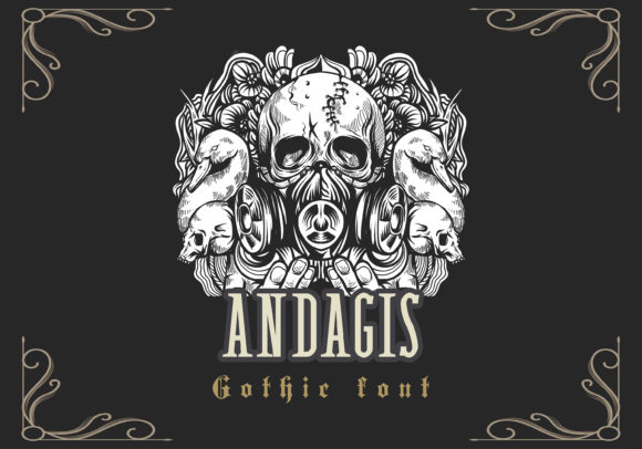 Andagis: The Bold Serif Typeface for High-Impact Brand Campaigns
