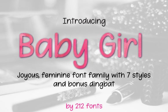Baby Girl Font for Modern Web Design Projects