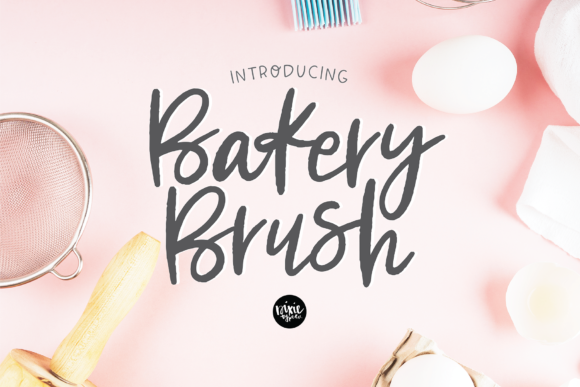 Bakery Brush Font for a Polished Brand Look