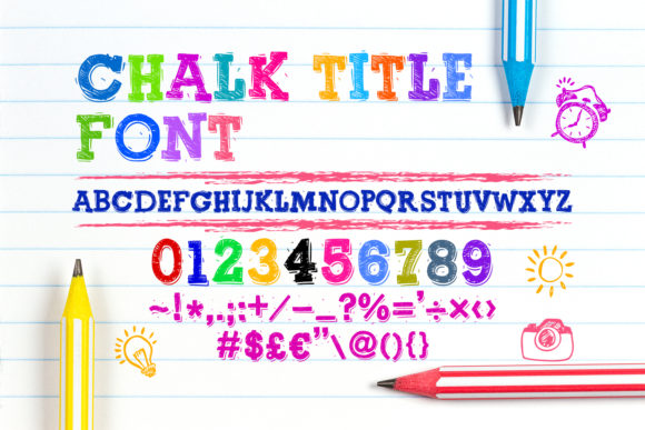 Chalk Title Font: Boost Your Brand with a Handwritten Touch
