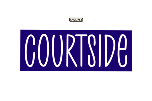 Courtside Font: A Playful Script for Editorial Design