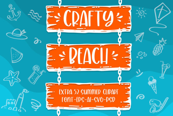 Crafty Beach Font for Beautiful Handmade Designs