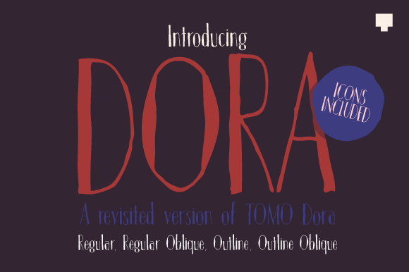 Dora Font: A Minimal Typeface for Modern Publishing