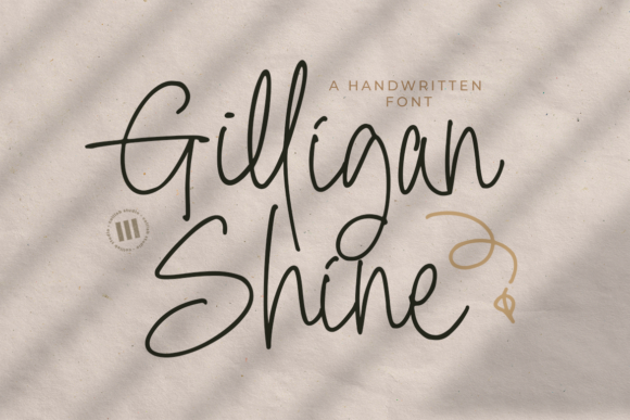 Gilligan Shine: The Timeless Handwritten Font for Boutique Branding