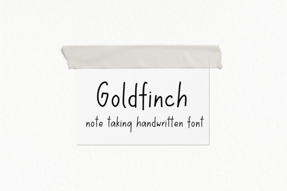 Goldfinch Font for Small Business Branding