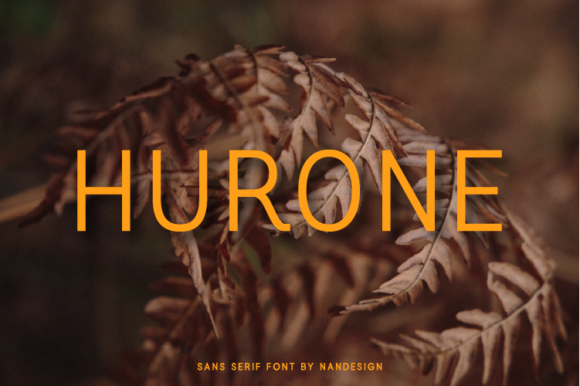 Hurone Font for Modern Marketing and Brand Design