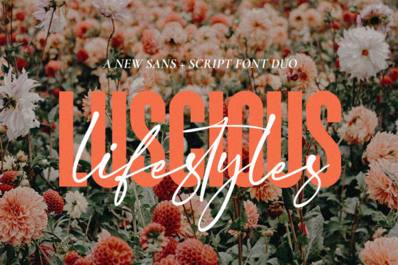 Luscious Lifestyle Duo Font: A Versatile Typeface for Web Design