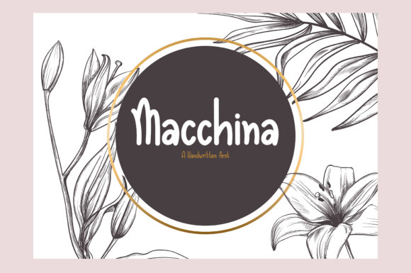 Macchina Font for a Sweet and Professional Brand Identity