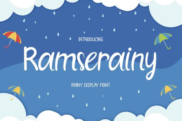 Ramserainy Font: A Handwritten Script for Creative Branding