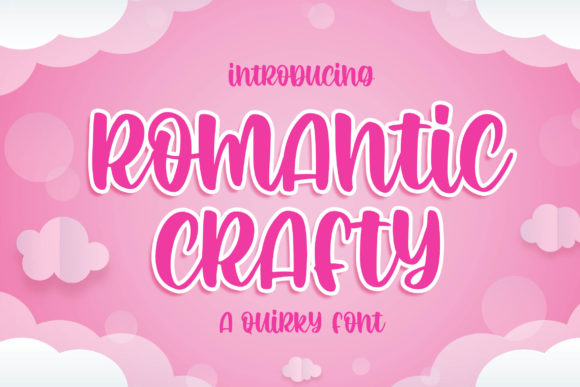 Romantic Crafty Font: Sweet, Flowing Script for Handmade Creations