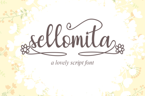 Sellomita Font: A Charming Script for Editorial Elegance