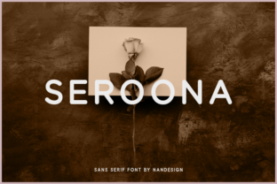 Seroona: A Clean and Professional Sans Serif Font