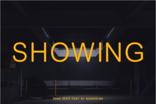 Showing Font Review: A Delicate Modern Sans for Editorial Elegance