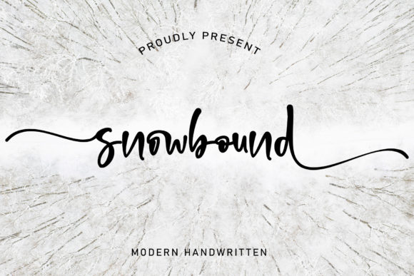 Snowbound: The Romantic Script Handwritten Typeface for Elegant Branding