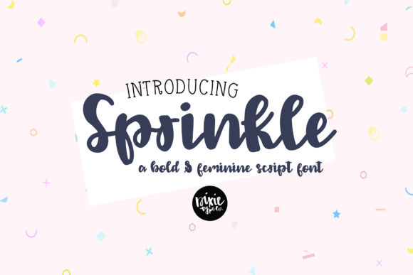 Sprinkle Font: A Bold Handwritten Typeface for Modern Marketing