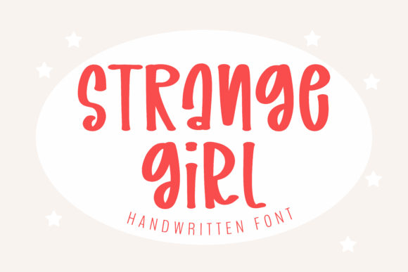 Strange Girl Font: A Sweet and Flowing Typeface for Web Designers