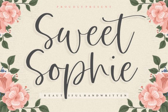 Sweet Sophie Font Review: A Handwritten Script for Timeless Design