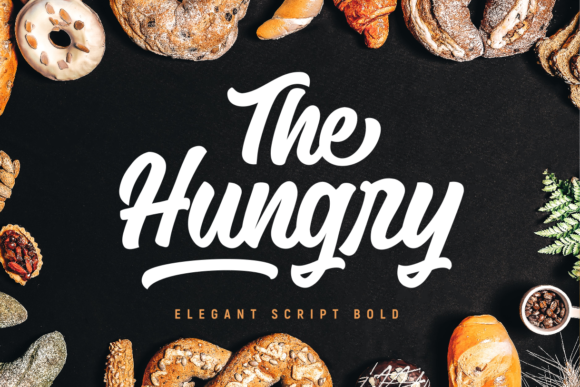 The Hungry: A Vintage Brushed Script for Editorial Design