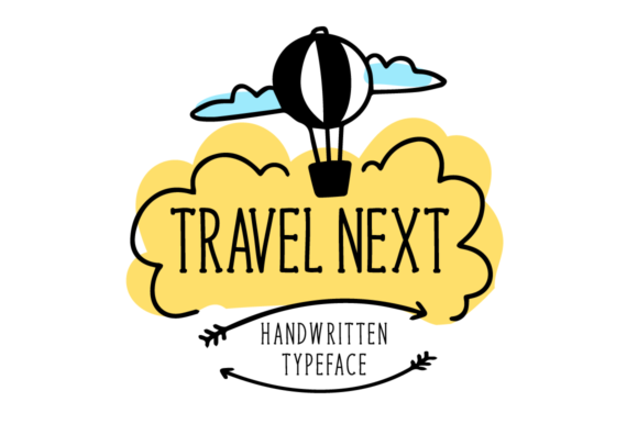 Travel Next: A Playful Serif Font for Memorable Branding