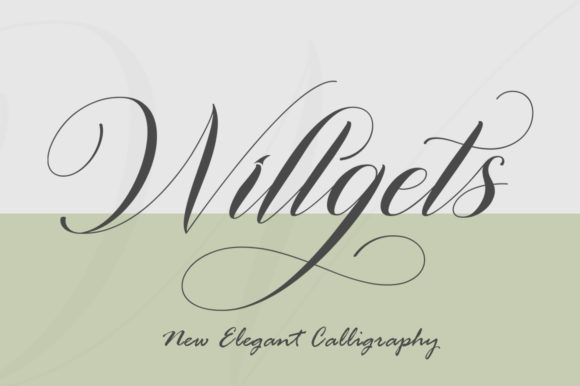 Willgets Font: A Handwritten Typeface for Memorable Branding